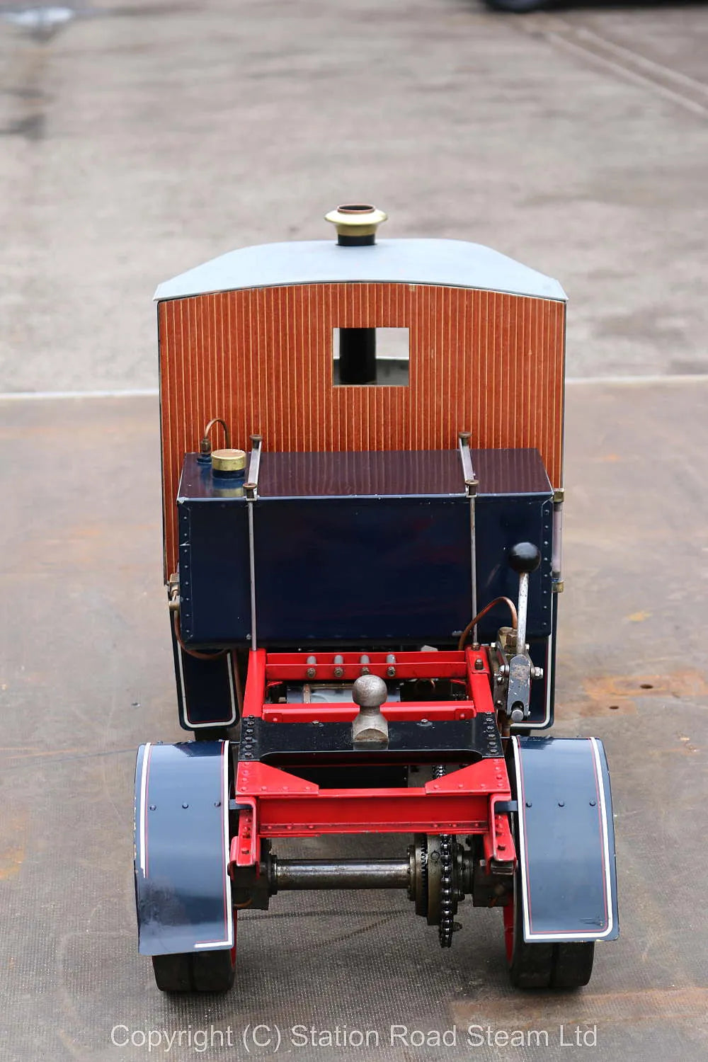 2 inch scale Clayton steam wagon
