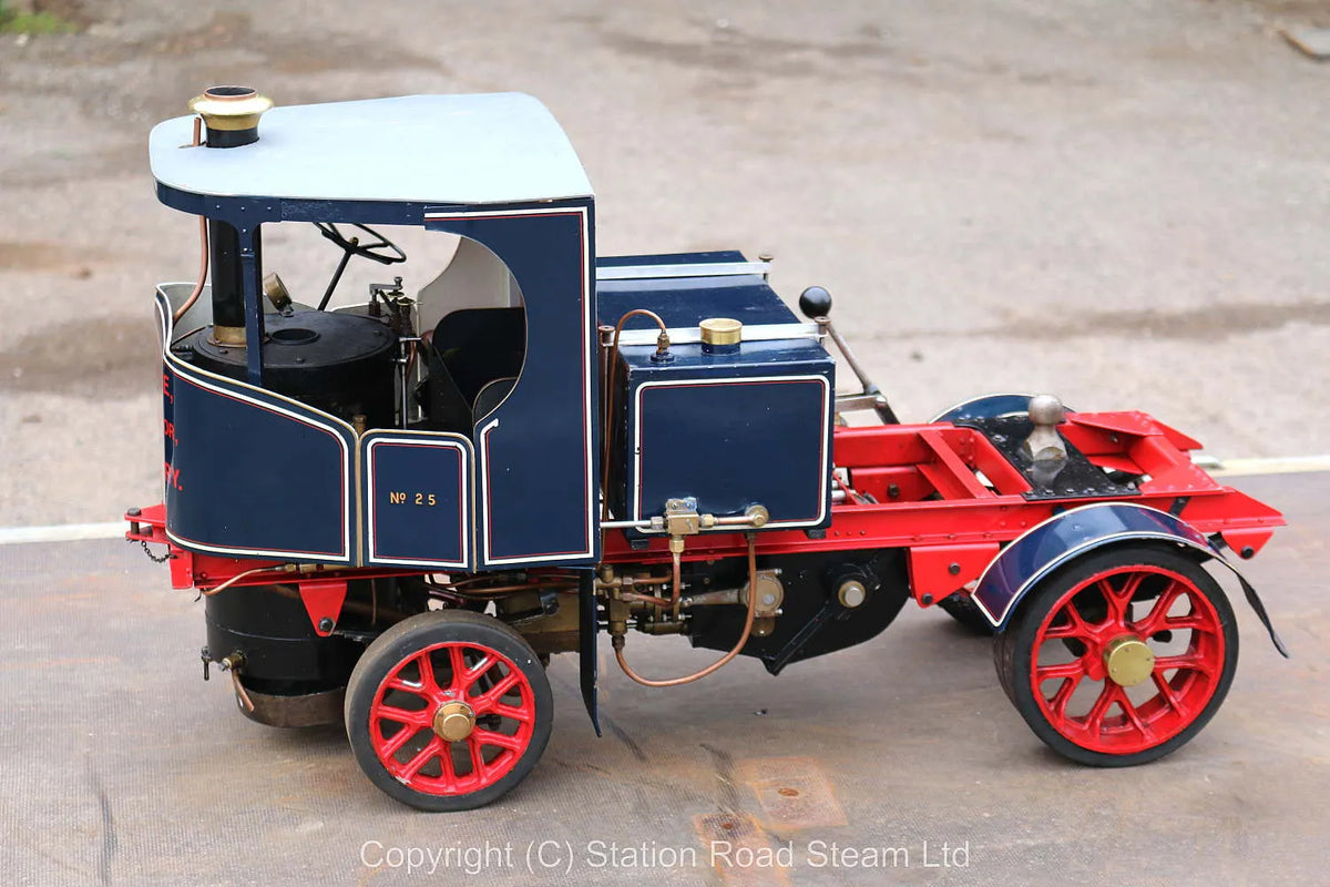 2 inch scale Clayton steam wagon