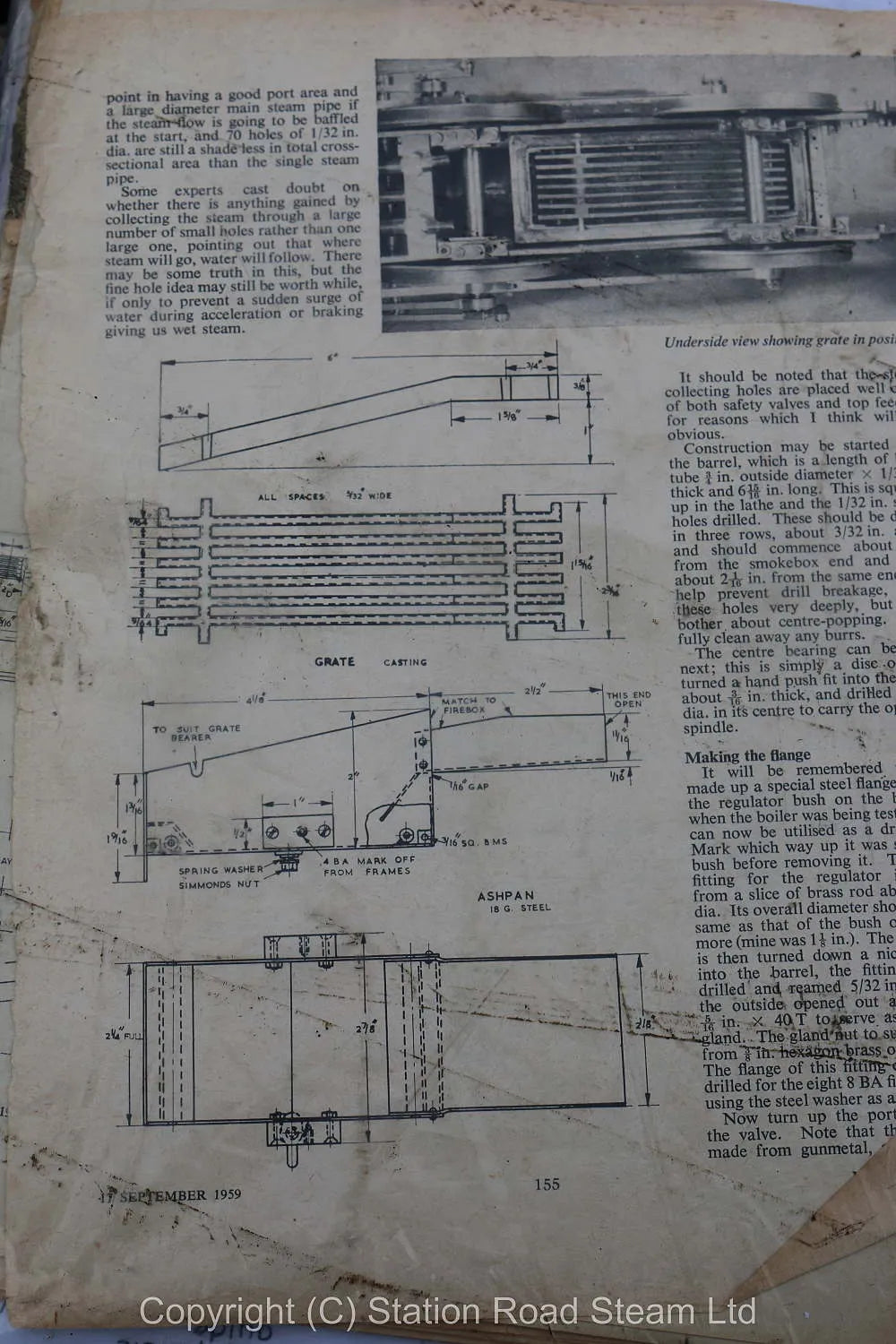 Part-built 3 1/2 inch gauge Stanier 2-6-4T