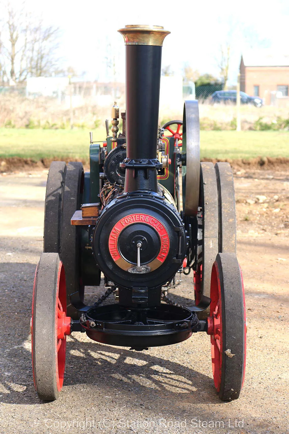 4 inch scale Foster agricultural engine