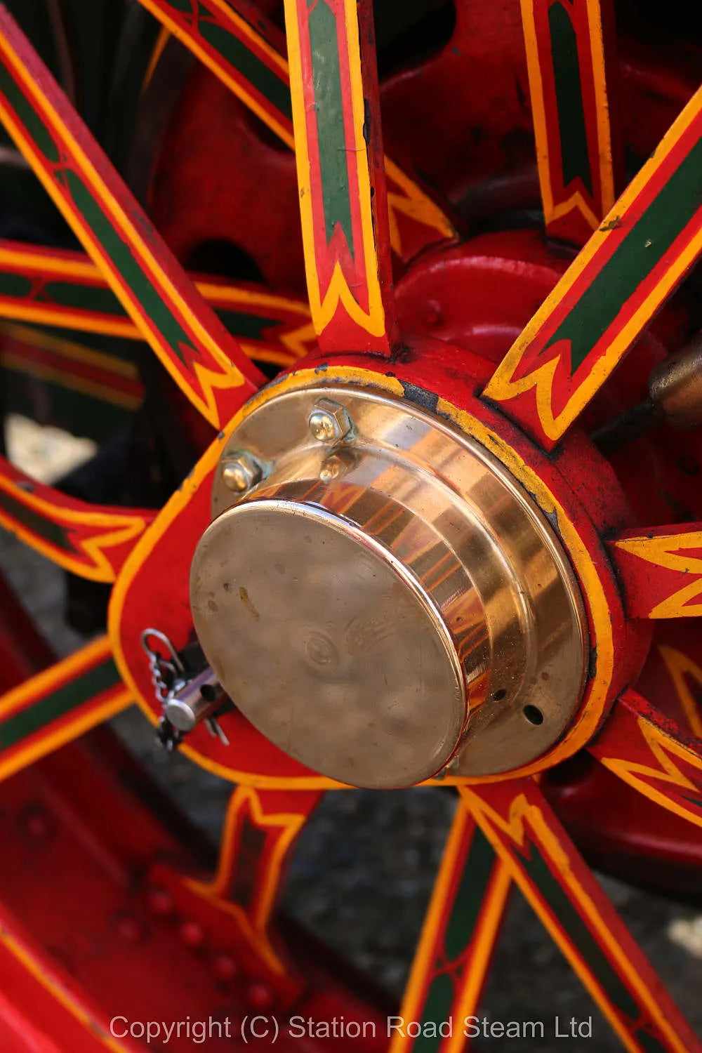 4 inch scale Foster agricultural engine