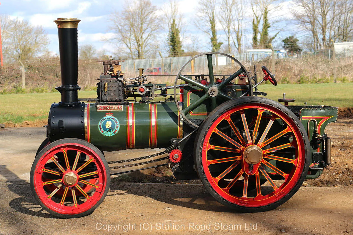 4 inch scale Foster agricultural engine