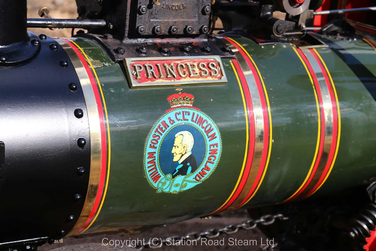 4 inch scale Foster agricultural engine