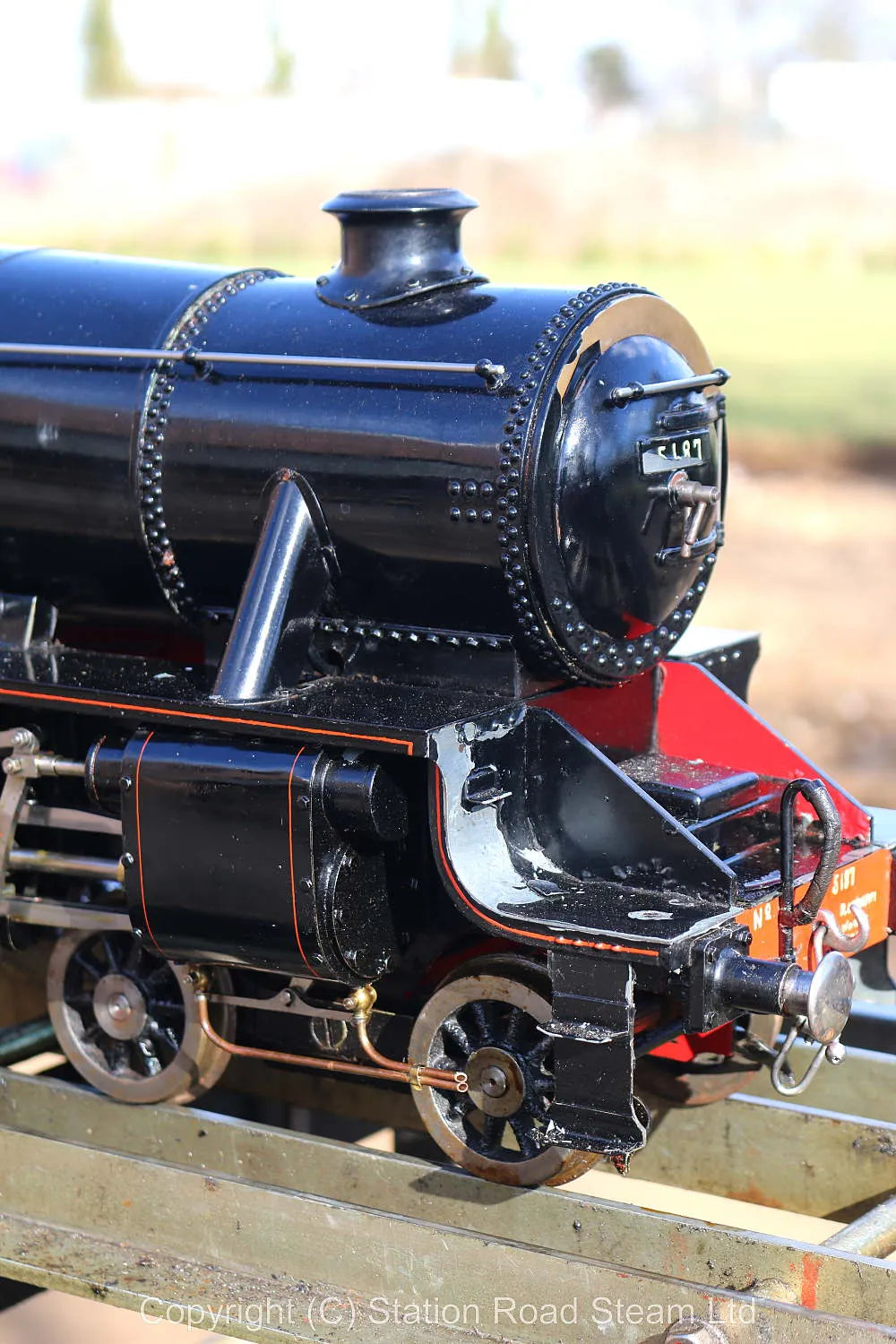 3 1/2 inch gauge LMS Black 5