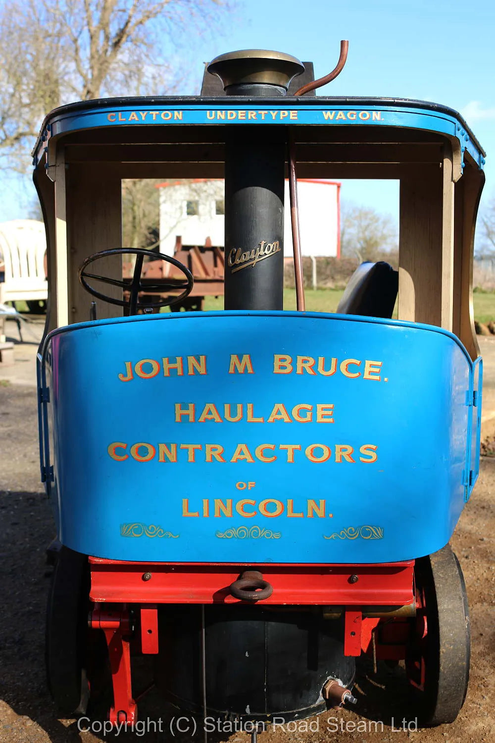 4 inch scale Clayton wagon