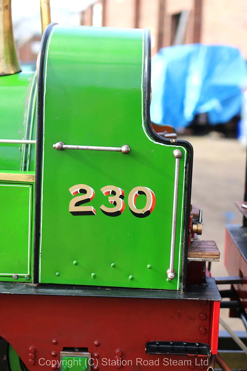 7 1/4 inch gauge Stirling 2-2-2