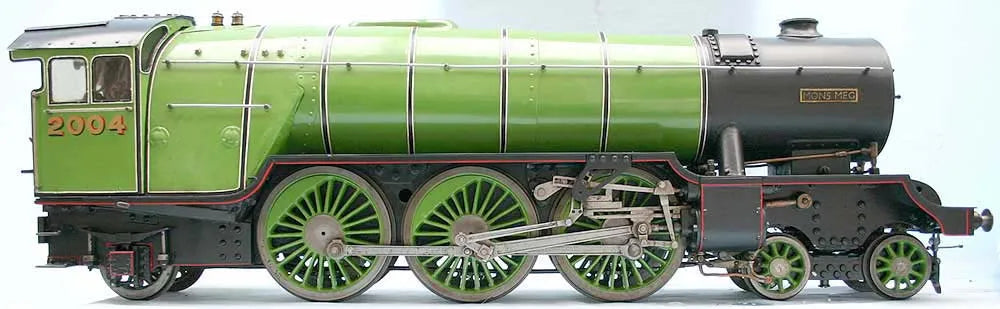 3 1/2 inch gauge LNER A2/2 Pacific "Mons Meg"