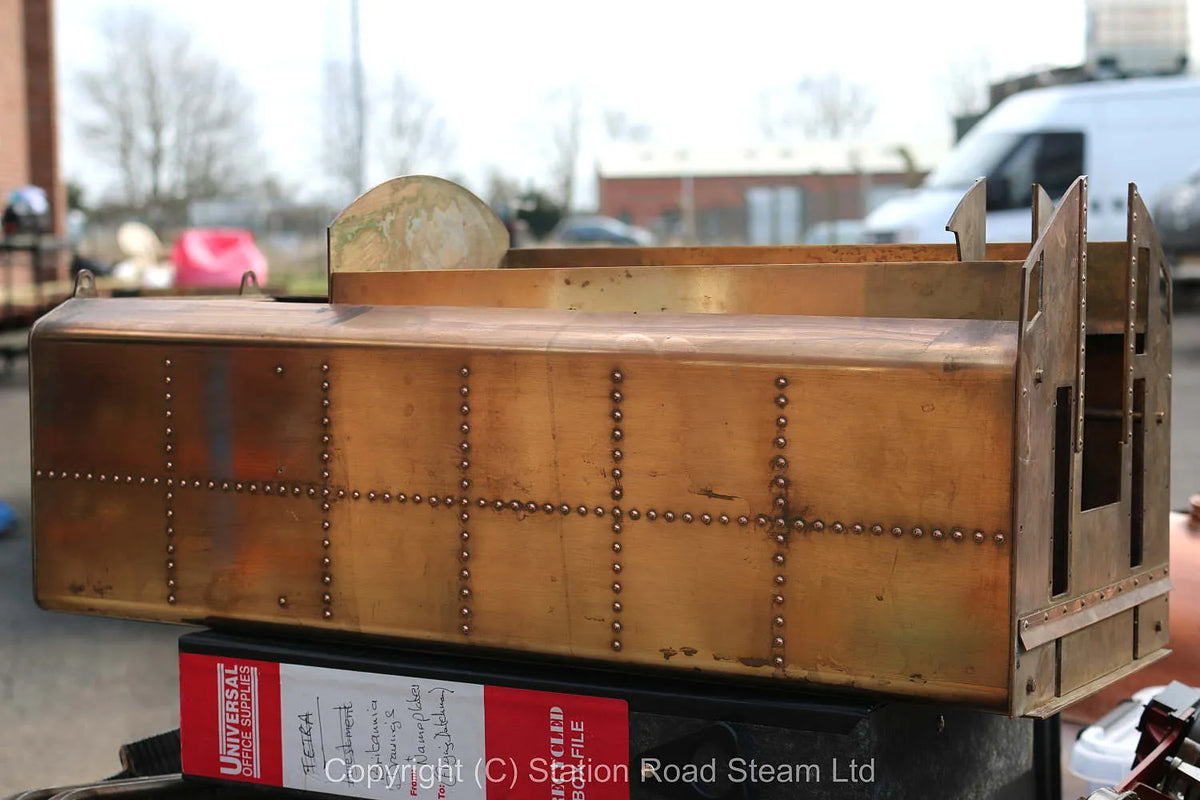 Part-built 5 inch gauge Britannia