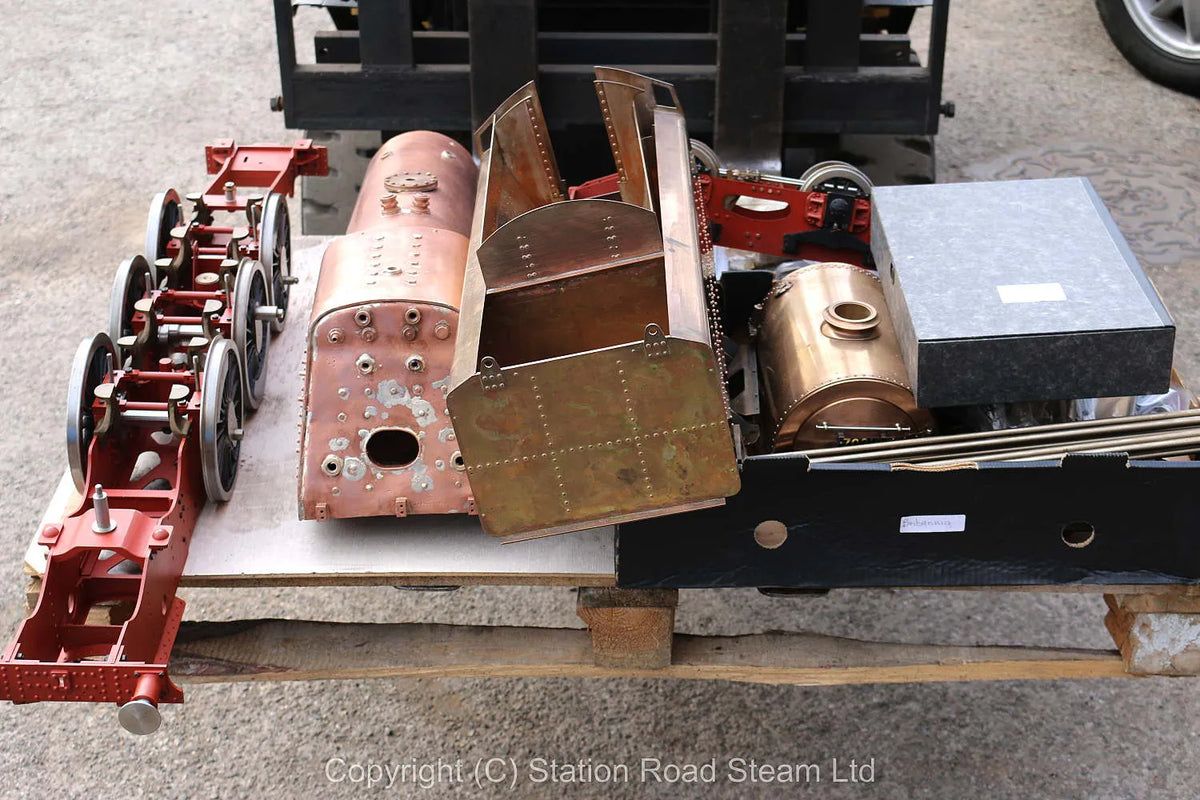Part-built 5 inch gauge Britannia