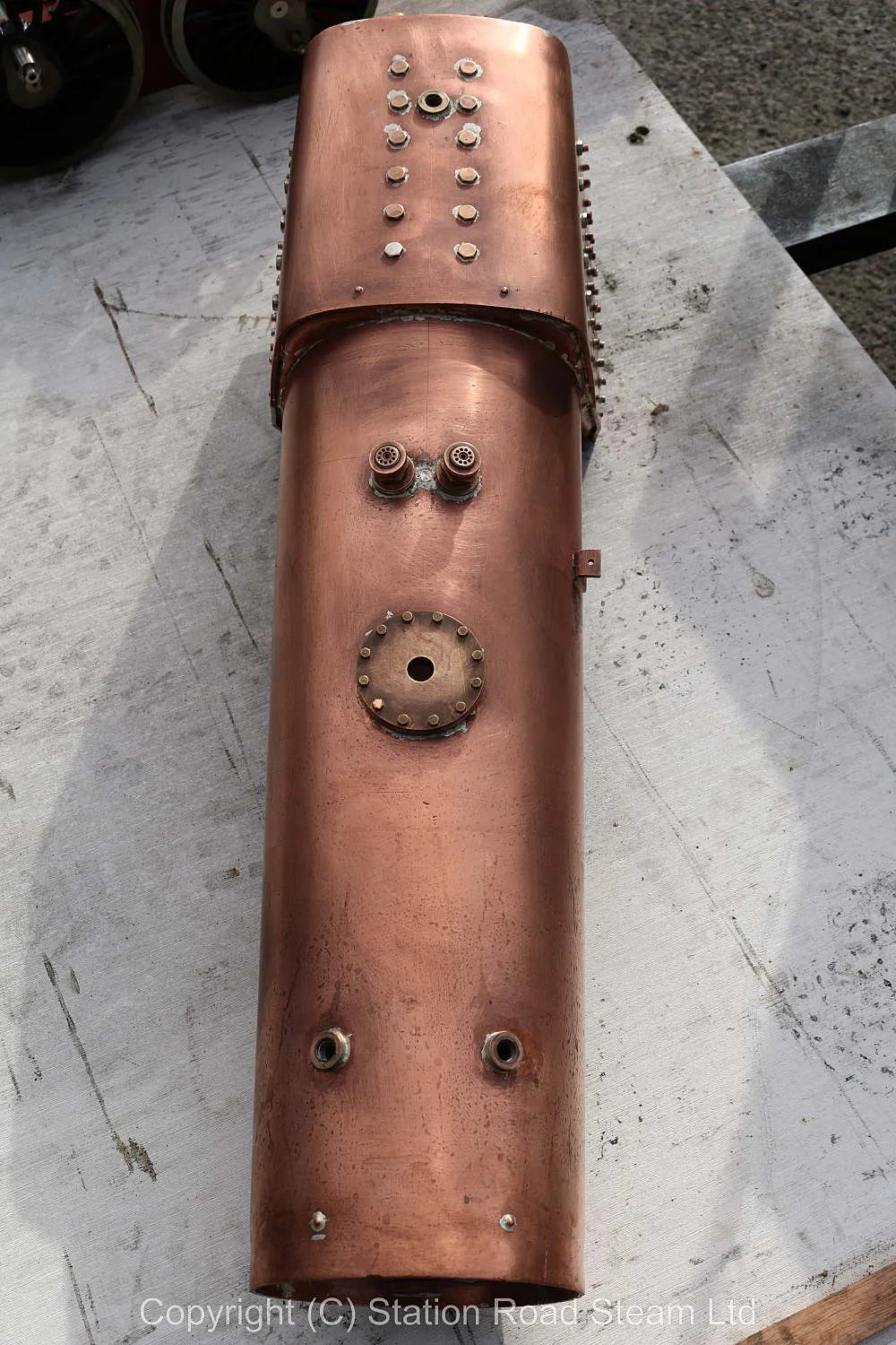 Part-built 5 inch gauge Britannia