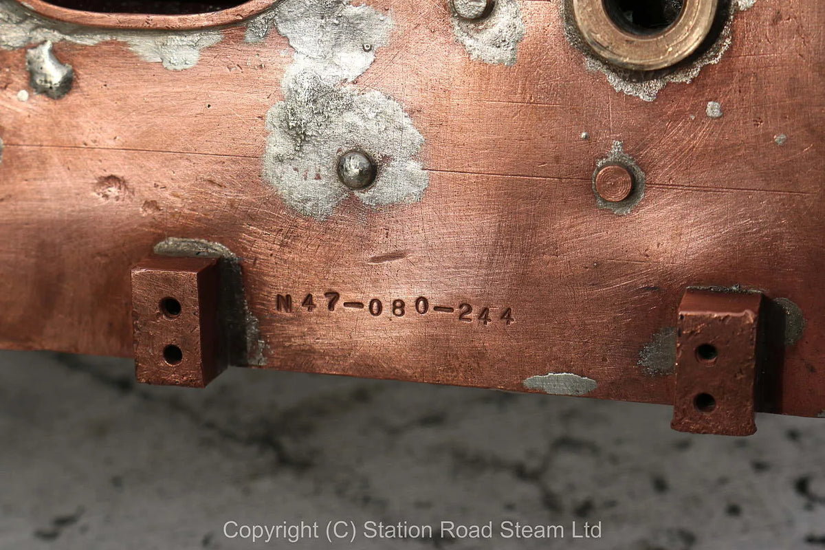 Part-built 5 inch gauge Britannia