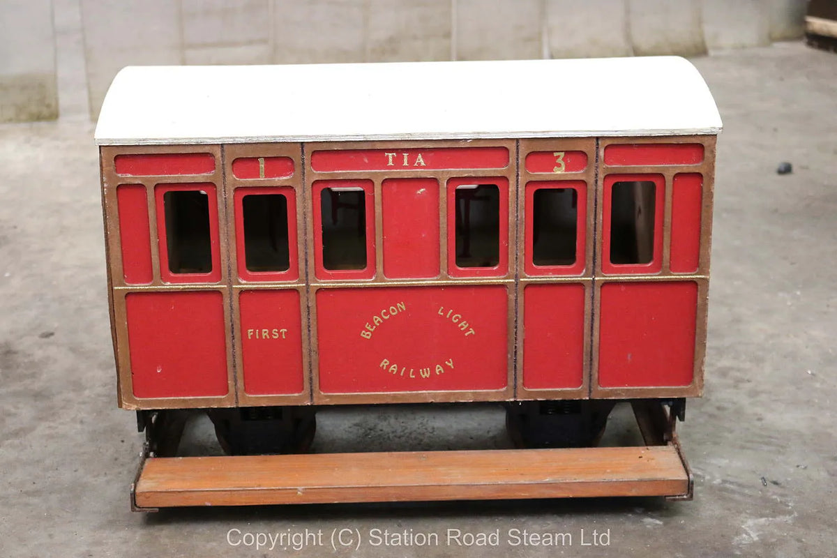 5 inch gauge Ride on Railways four wheel coach