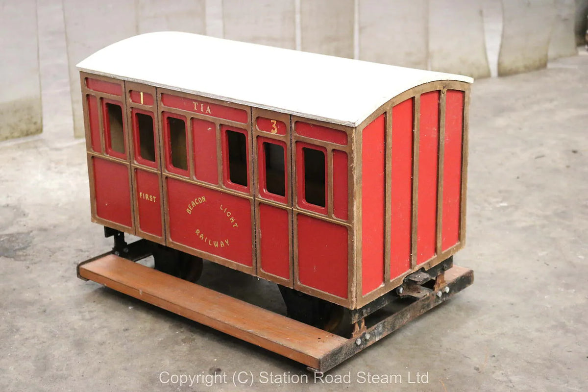 5 inch gauge Ride on Railways four wheel coach