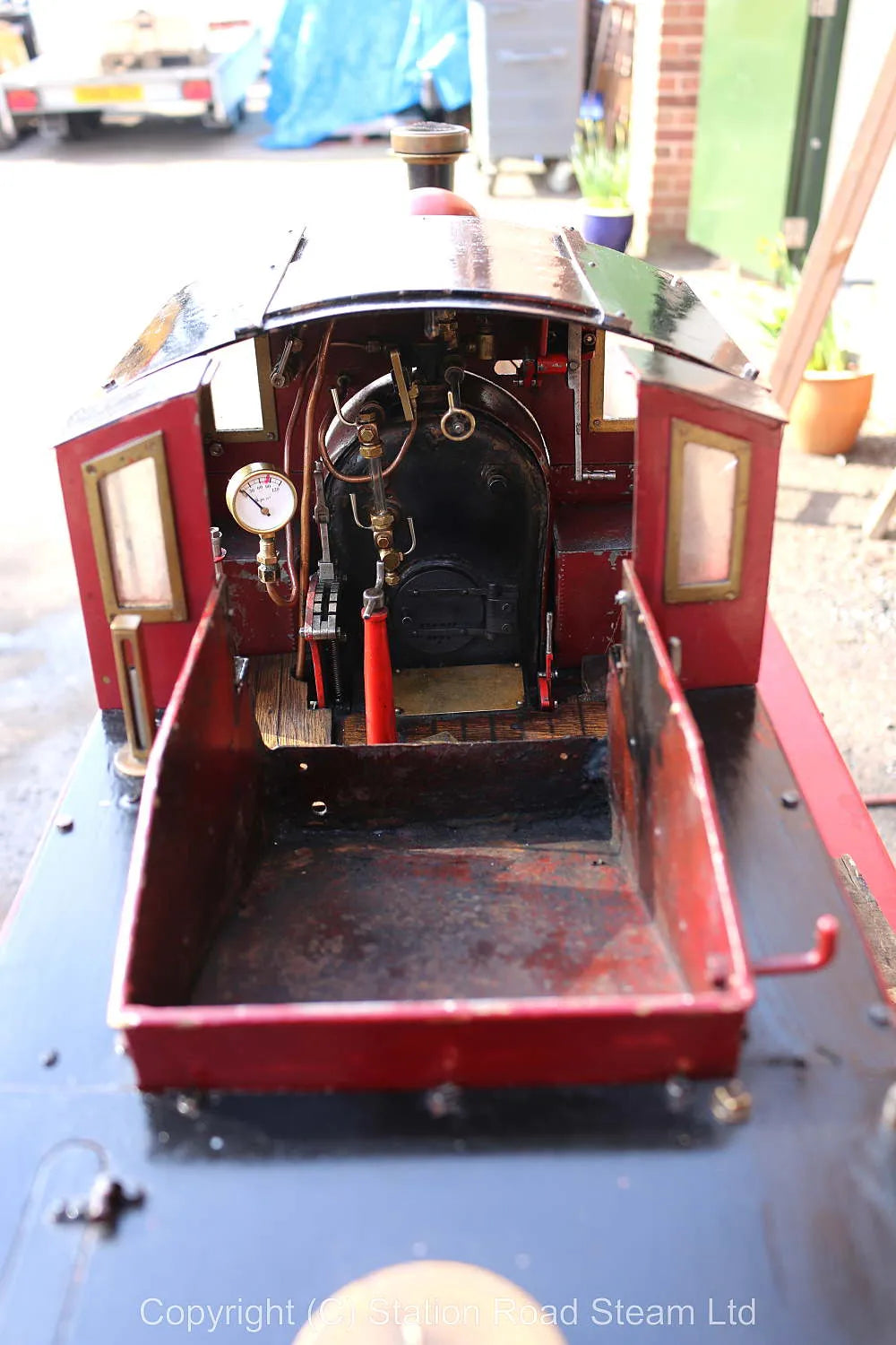 5 inch gauge colonial-style "Rail Motor" 2-4-0