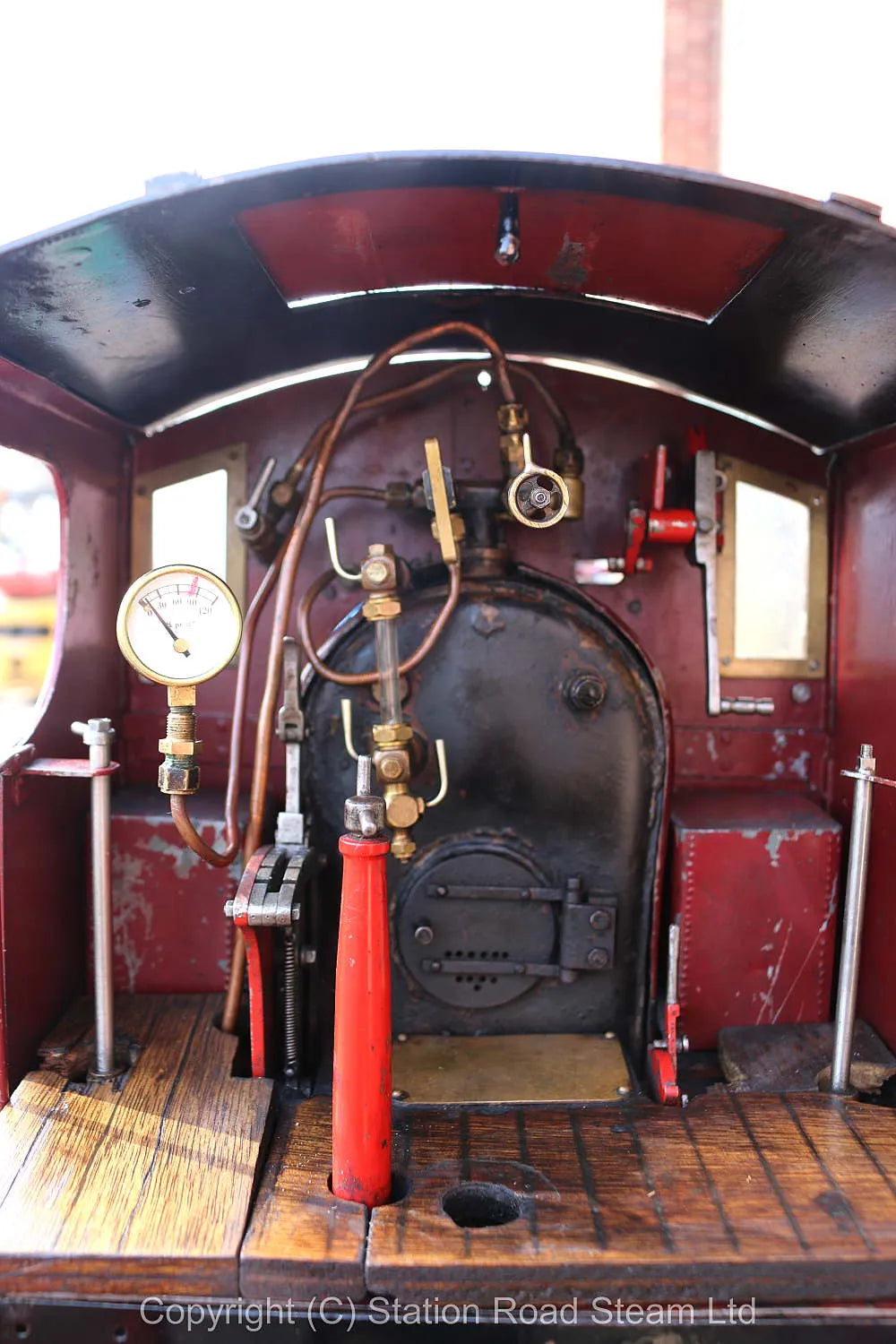 5 inch gauge colonial-style "Rail Motor" 2-4-0