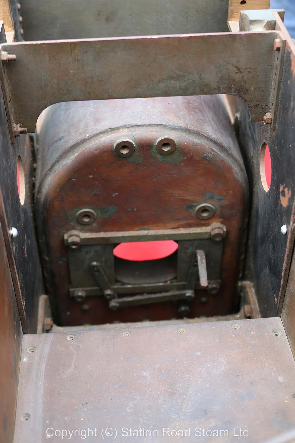 Part built 3 inch scale Marshall S Type tractor
