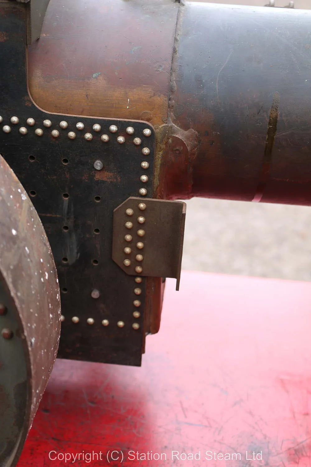 Part built 3 inch scale Marshall S Type tractor