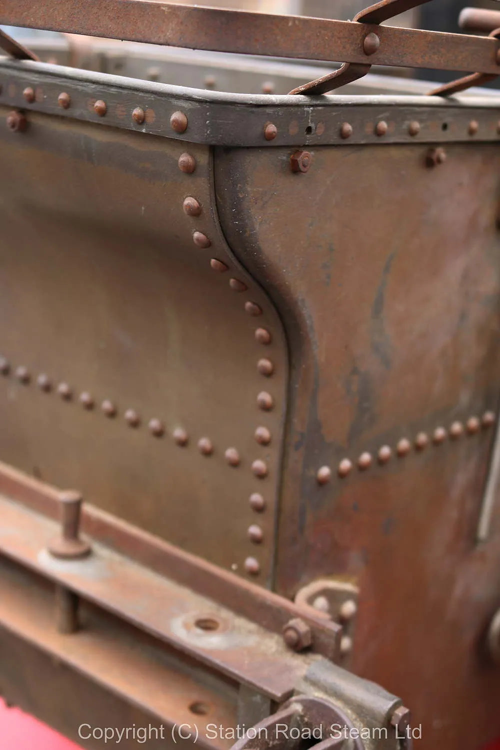Part built 3 inch scale Marshall S Type tractor