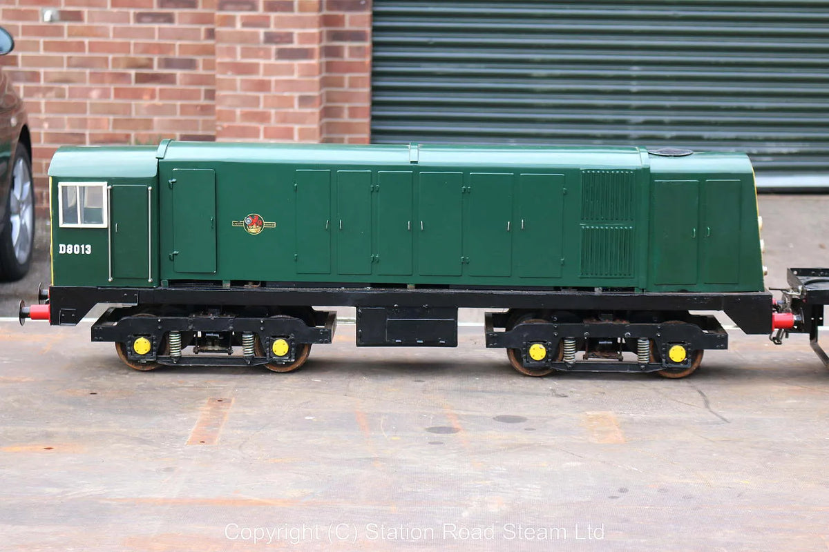 5 inch gauge Class 20 battery-electric with driving truck