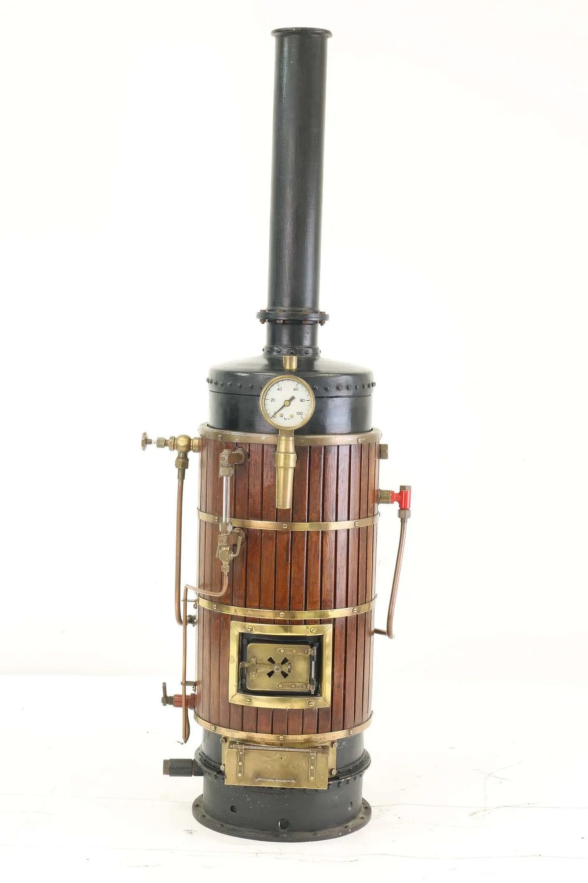 Large vertical boiler