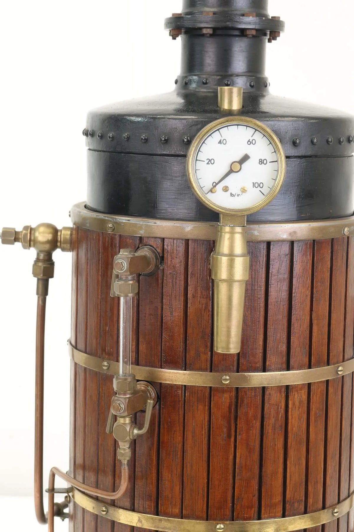 Large vertical boiler