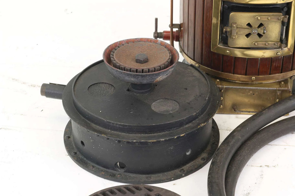 Large vertical boiler