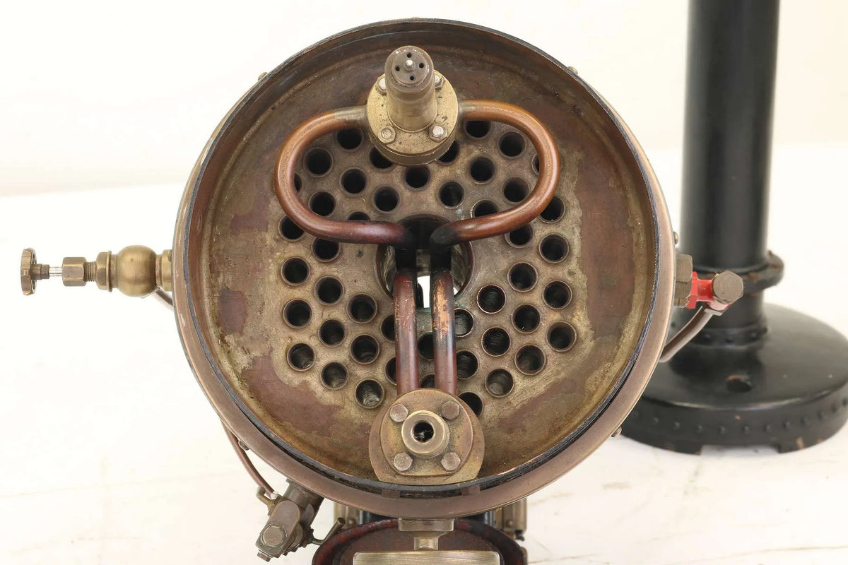 Large vertical boiler