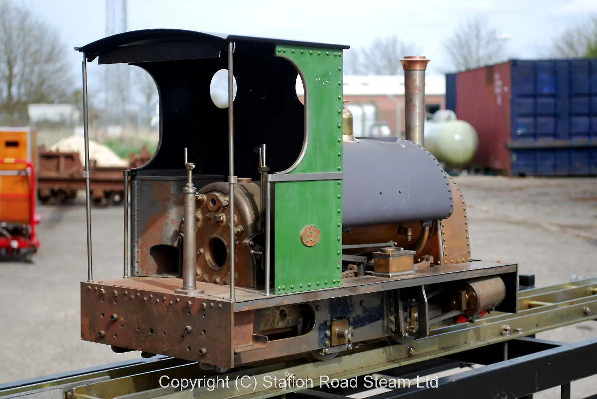 Part-built 5 inch gauge Peckett "Gamecock" 0-4-0ST