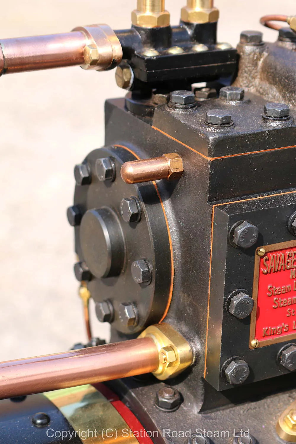 4 inch scale Savage Little Samson traction engine