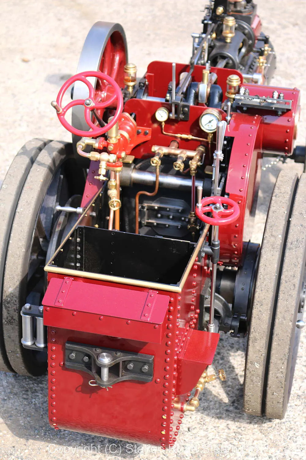 4 inch scale Savage Little Samson traction engine