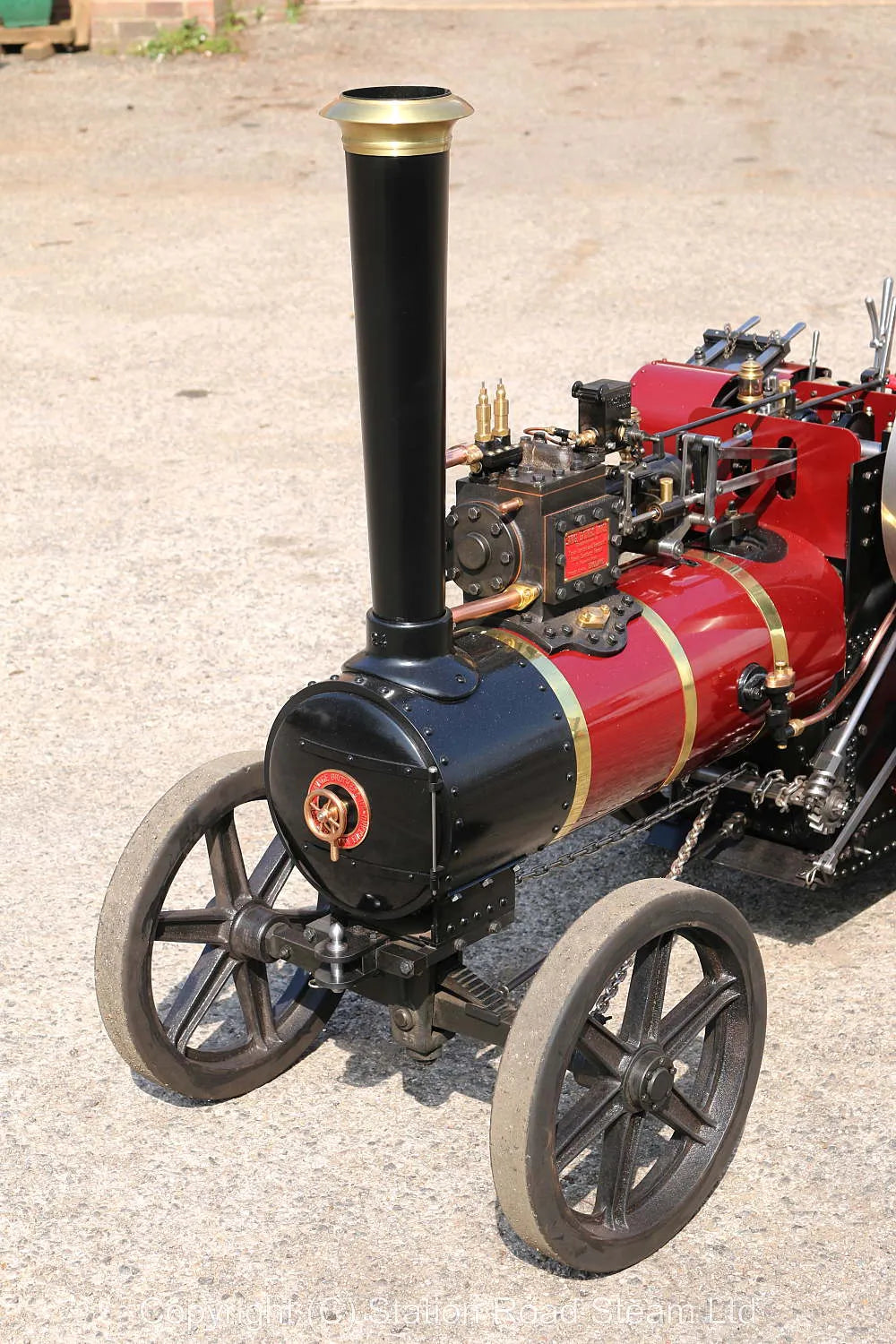 4 inch scale Savage Little Samson traction engine