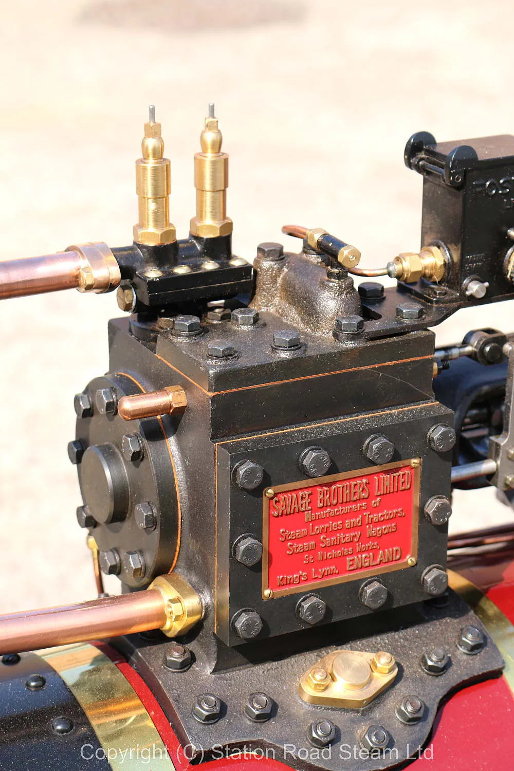 4 inch scale Savage Little Samson traction engine