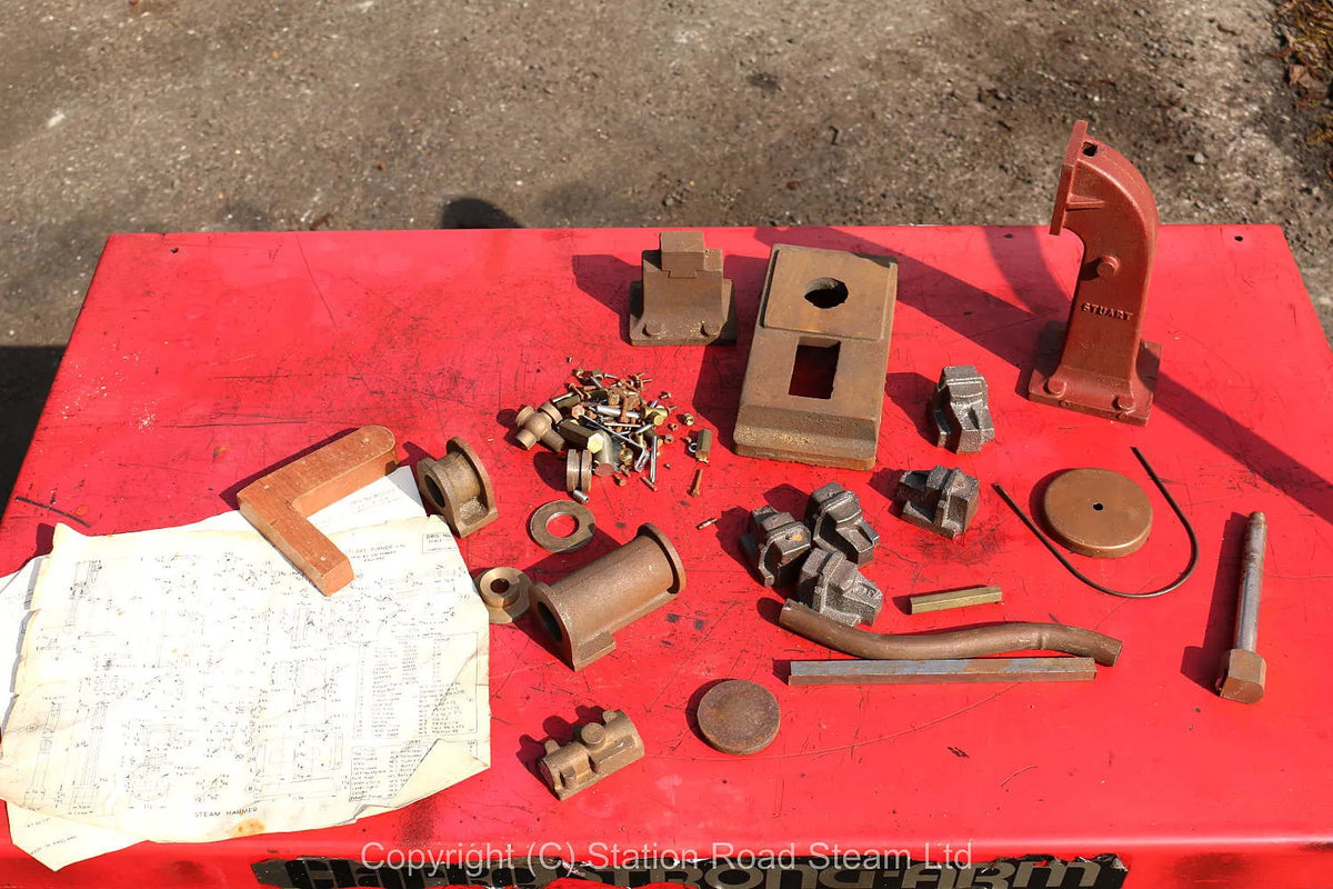 Stuart steam hammer castings & drawings