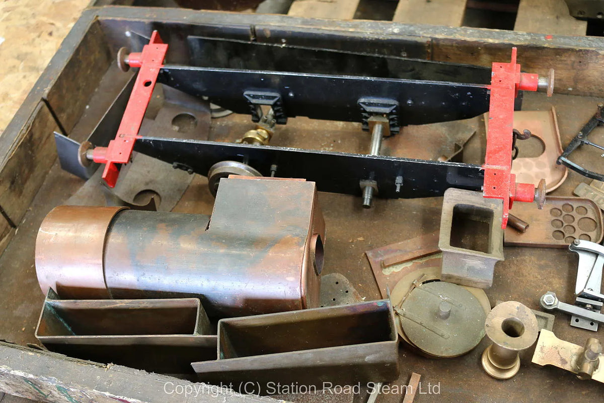 3 1/2 inch gauge "Tich" frames, castings & boiler kit