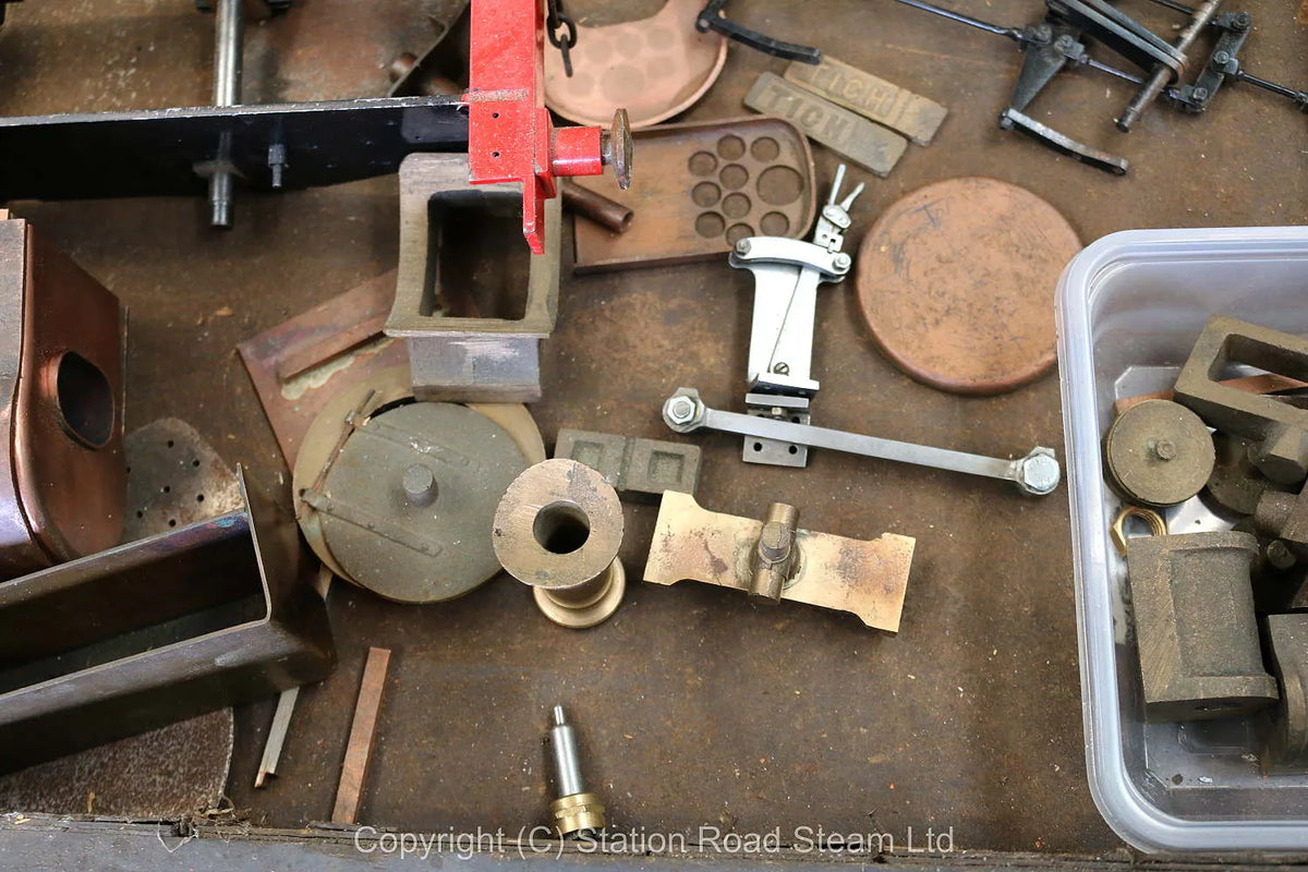 3 1/2 inch gauge "Tich" frames, castings & boiler kit