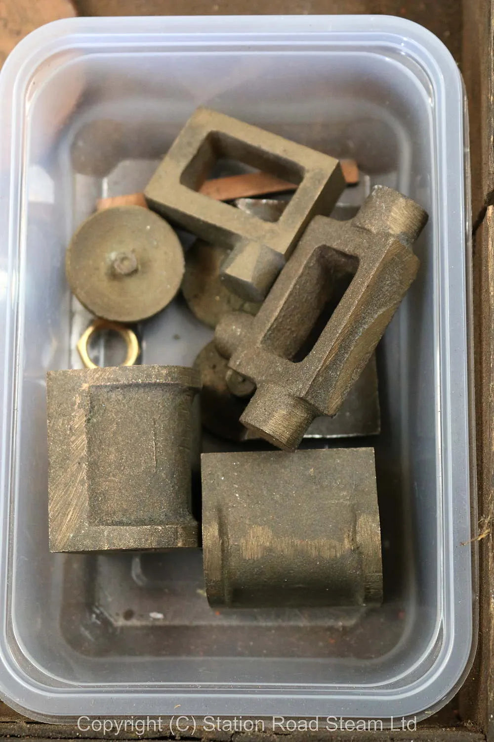 3 1/2 inch gauge "Tich" frames, castings & boiler kit