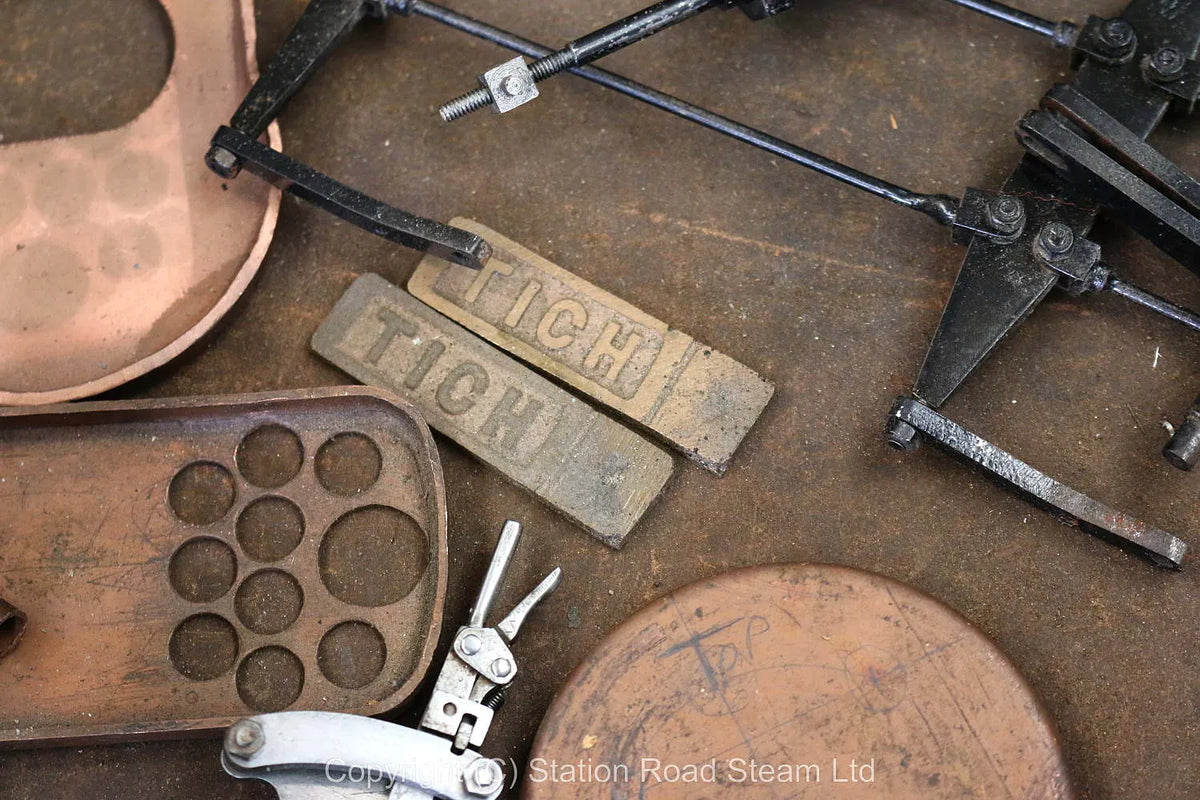 3 1/2 inch gauge "Tich" frames, castings & boiler kit