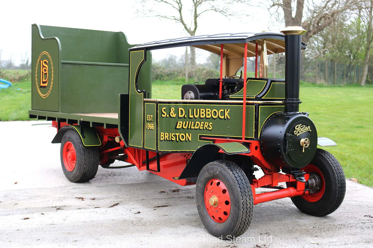 4 1/2 inch scale Foden steam wagon