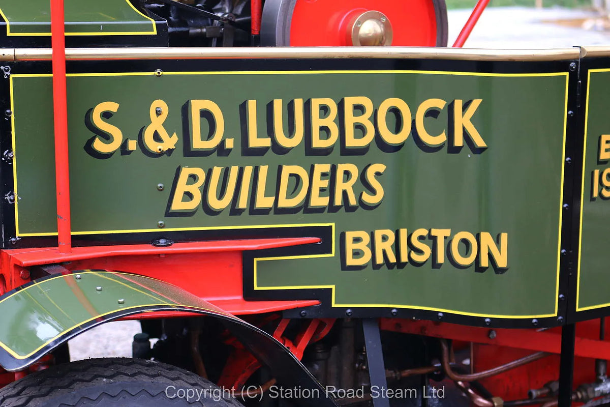 4 1/2 inch scale Foden steam wagon
