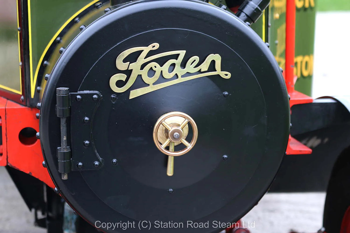 4 1/2 inch scale Foden steam wagon