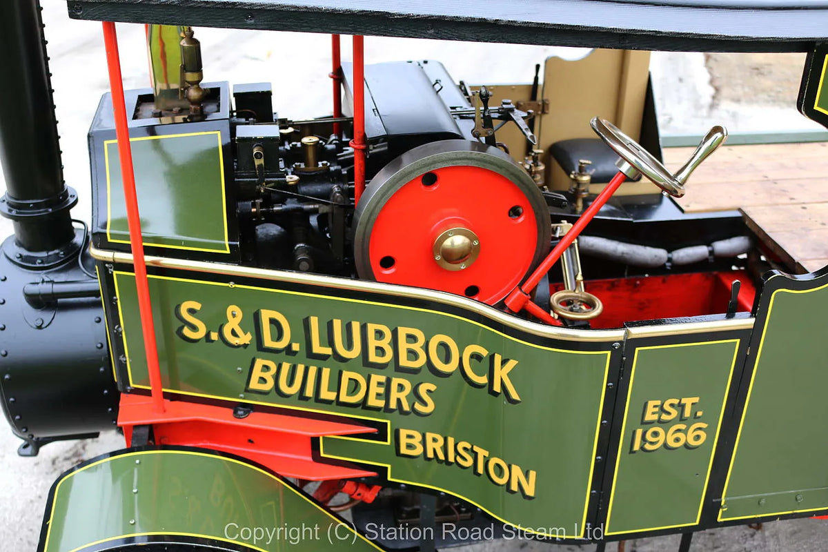4 1/2 inch scale Foden steam wagon