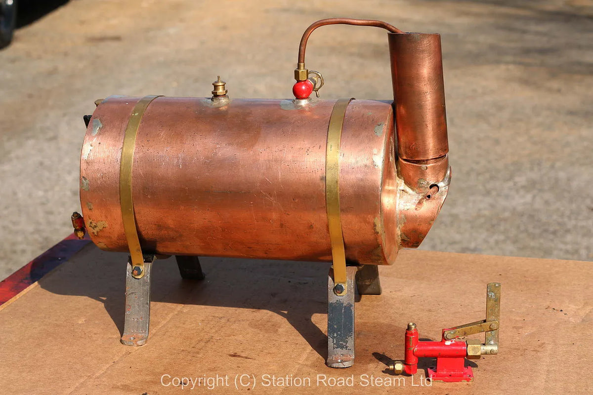 Horizontal marine type boiler