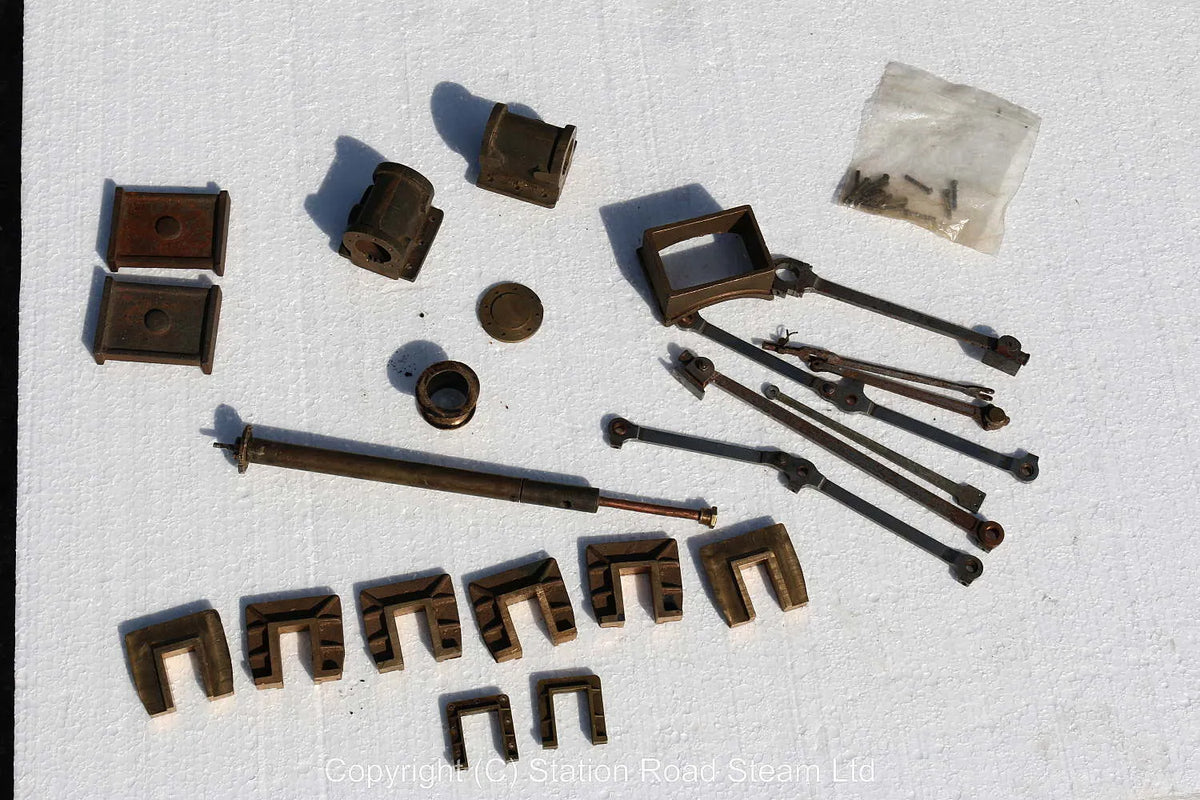 3 1/2 inch gauge "Juliet" 0-4-0T parts and castings