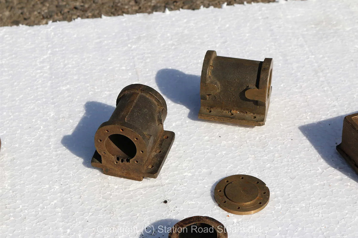 3 1/2 inch gauge "Juliet" 0-4-0T parts and castings