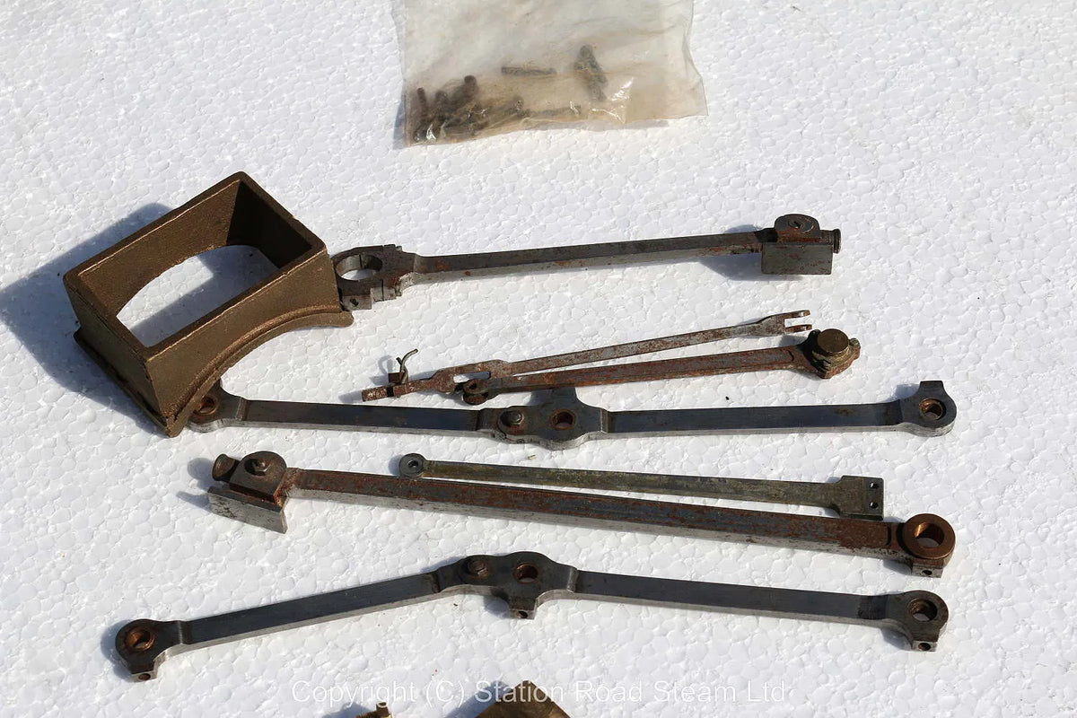 3 1/2 inch gauge "Juliet" 0-4-0T parts and castings