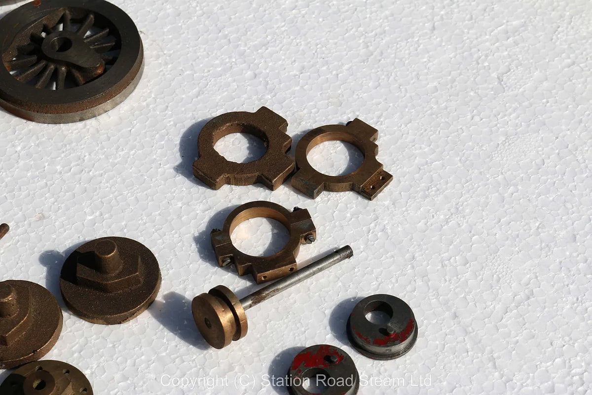 3 1/2 inch gauge "Juliet" 0-4-0T parts and castings