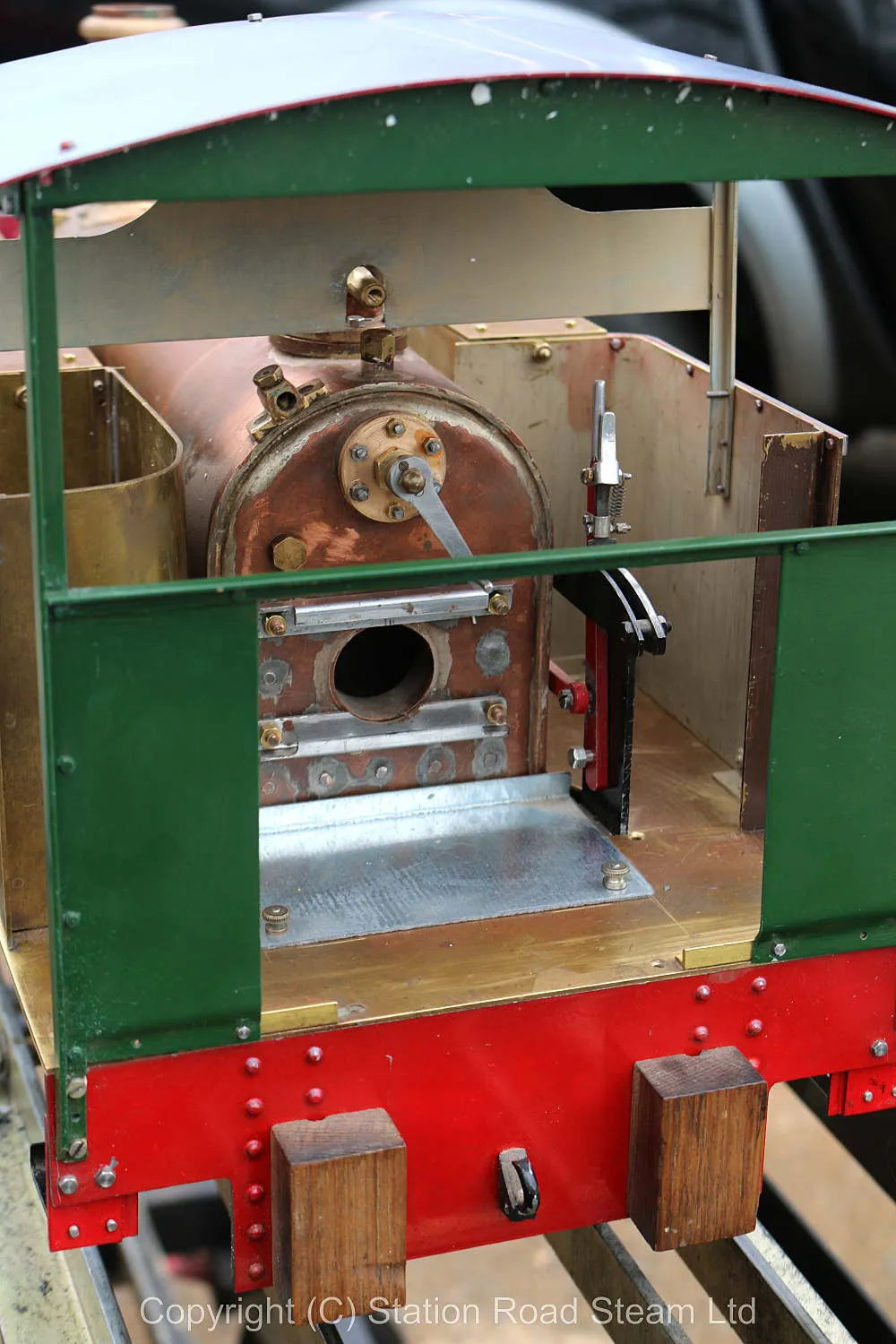 3 1/2 inch gauge part-built Kerr Stuart "Tamar" 0-4-2T