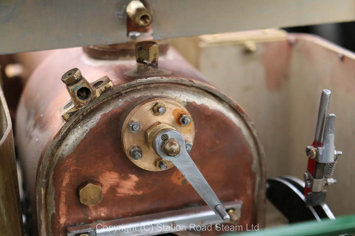 3 1/2 inch gauge part-built Kerr Stuart "Tamar" 0-4-2T