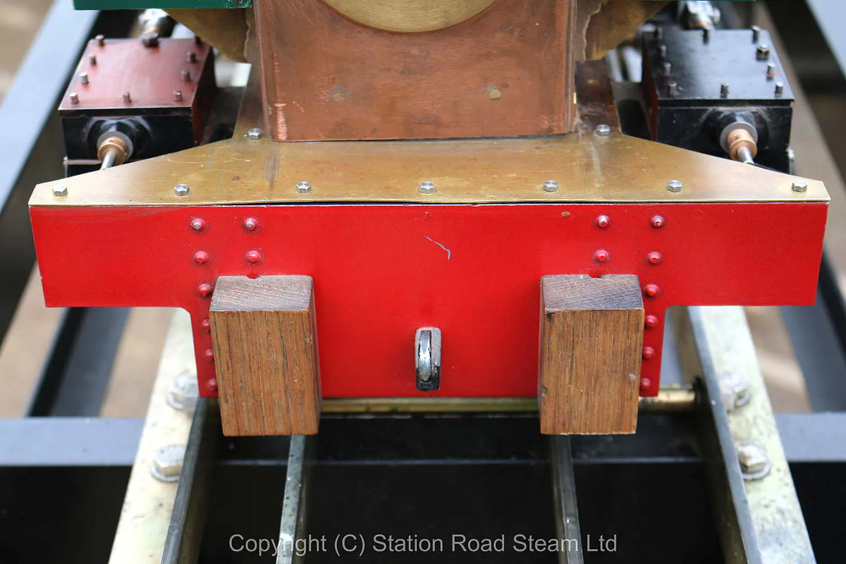 3 1/2 inch gauge part-built Kerr Stuart "Tamar" 0-4-2T