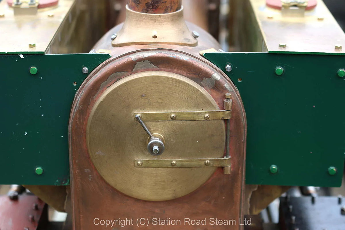 3 1/2 inch gauge part-built Kerr Stuart "Tamar" 0-4-2T